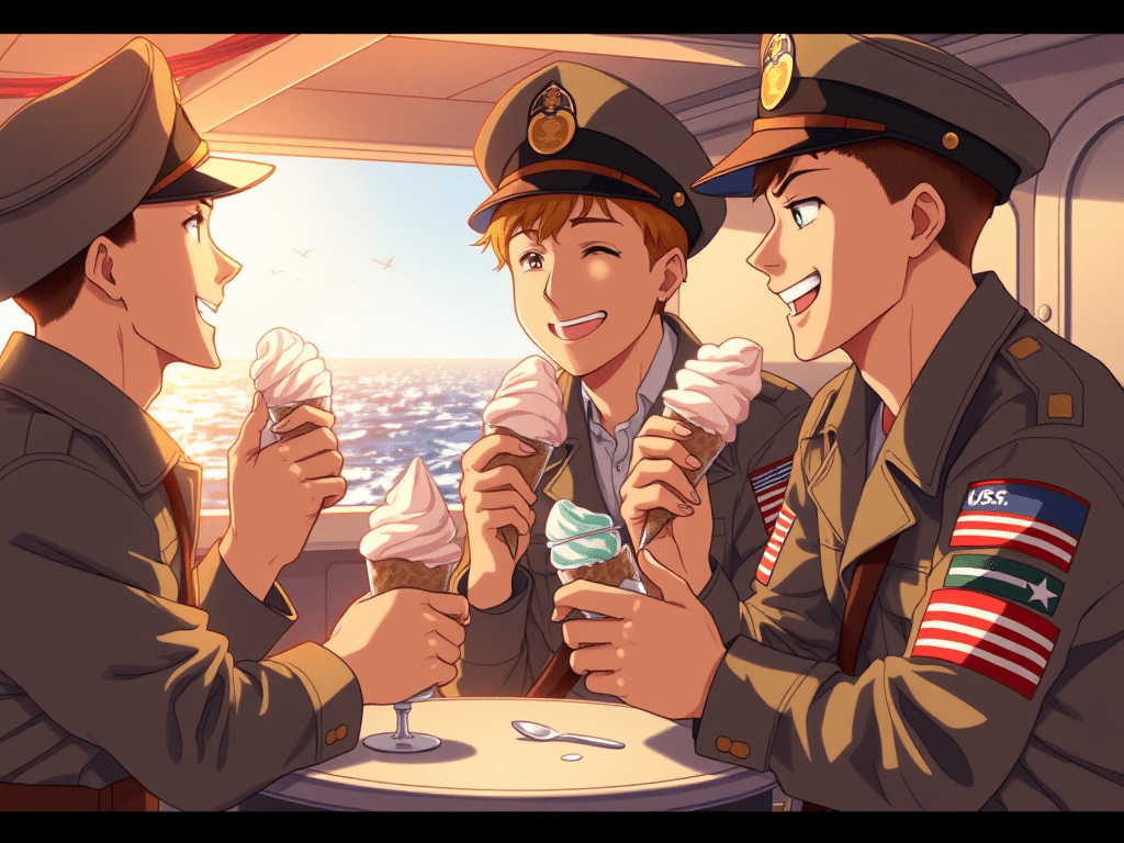 🍨 How U.S. “Ice Cream Ships” Helped Win a War: The Untold Story of Logistics, Morale, and Psychological Power in&nbsp;WWII